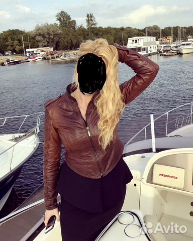 Куртка кожаная Just Cavalli оригинал