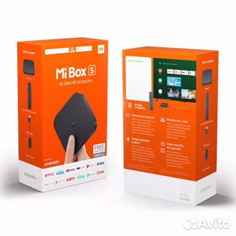 Xiaomi Android тв-приставка Mi Box S Global