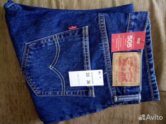 Джинсы Levi’s 505. W33/L36 новые Джинсы Levi’s 505. W33/L36 новые