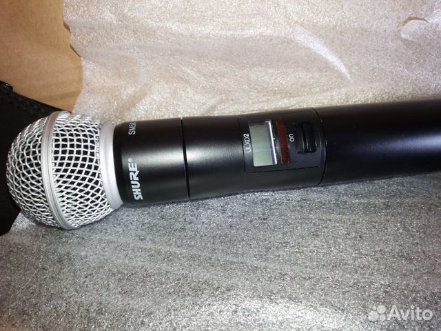 Радиомикрофон Shure ulxd4D и ulxd2 beta58