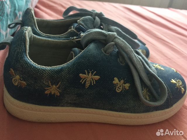 Кеды джинсовые Zara 25 Кеды джинсовые Zara 25
