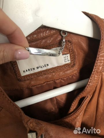 Куртка кожаная Karen Millen XS