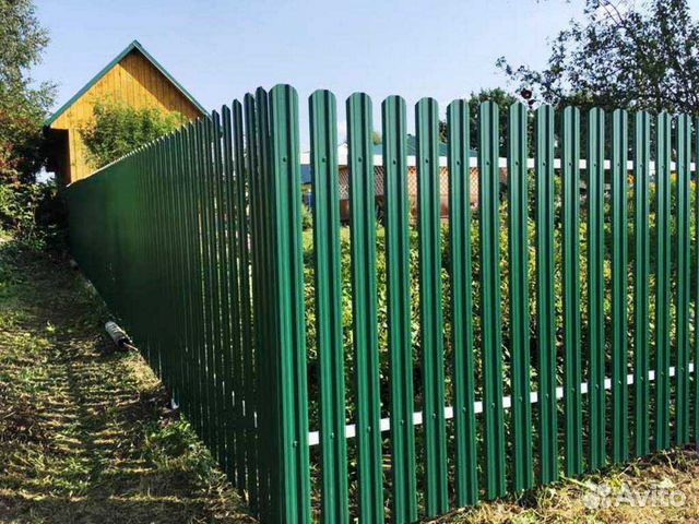 Готовый забор Профнастил, Евроштакетник, Ворота, к Готовый забор Профнастил, Евроштакетник, Ворота, к