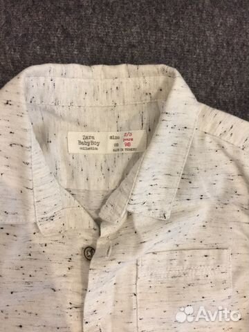 Детская рубашка Zara 2-3 года Детская рубашка Zara 2-3 года