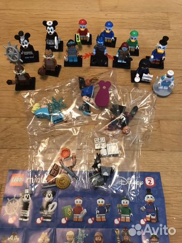 Lego минифигурки Disney 2 Lego минифигурки Disney 2
