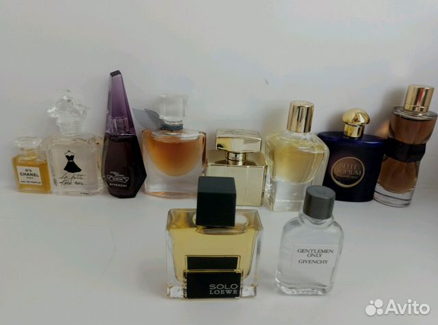 Миниатюры ароматов и семплы