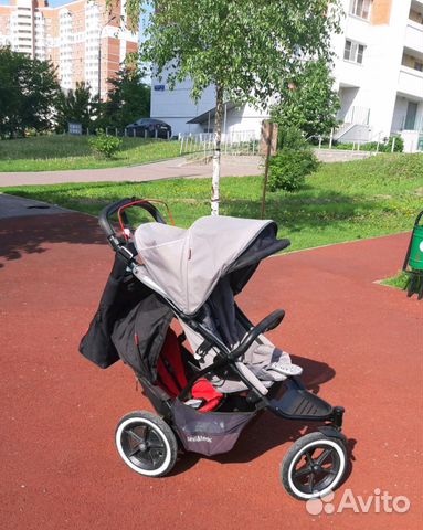 Коляска для погодок Phil&Teds sport с автостопом