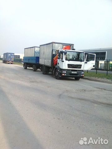 Манипулятор 20 тонн с прицепом в аренду