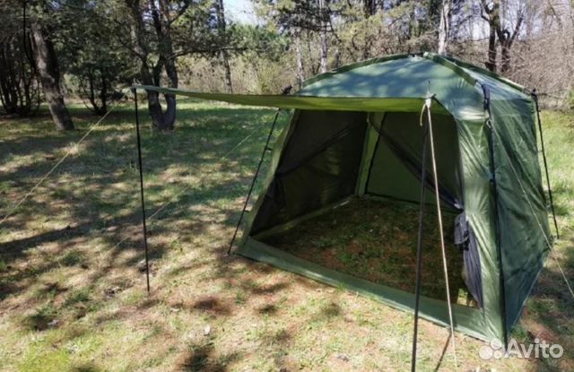 Палатка шатёр 300,*300*h240см. С маскитной сеткой