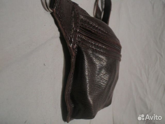 Кожаная поясная сумка бпс-1 Россия