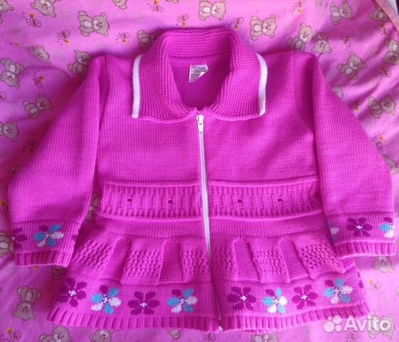 Комплект вязаный