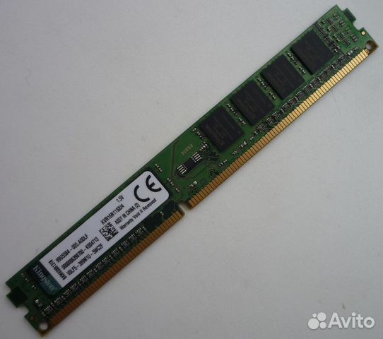 4 GB Kingston KVR16N11S8/4 ddr3