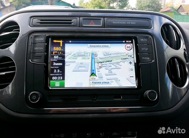 Автомагнитола VW/Skoda + GPS Navitel