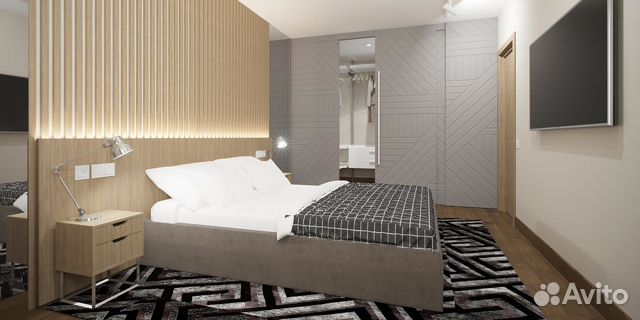 1-к квартира, 55.9 м², 13/13 эт.