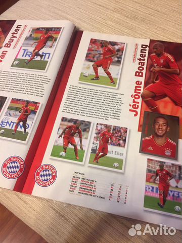 Бавария 11/12 Panini Полностью заполнен Бавария 11/12 Panini Полностью заполнен