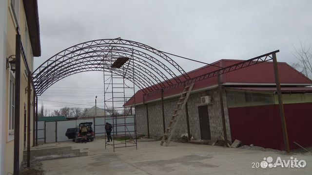 Делаем крыши. Навесы. Заборы. Гарантия на монтаж