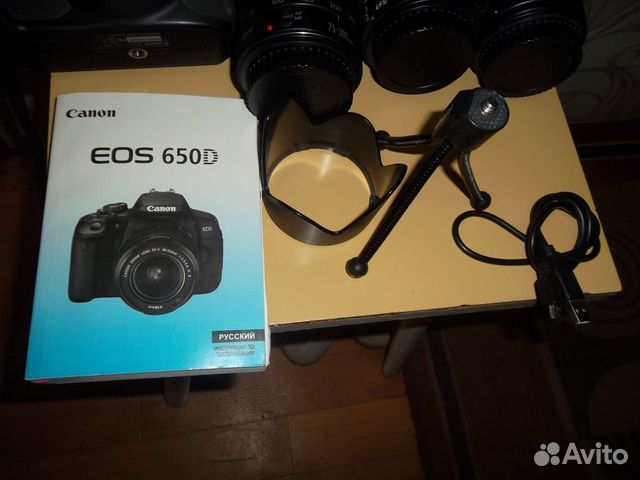 Фотоаппарат canon EOS 650D