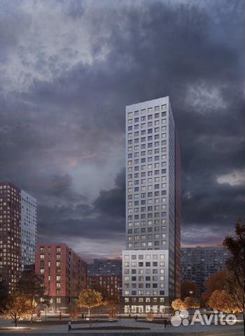 1-к квартира, 35.1 м², 19/29 эт.