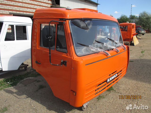 Кабина бензовоза на шасси Камаз 65222, евро-3
