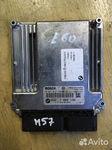 Эбу 0281012190 BMW E60 2.5d