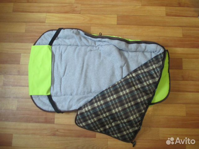 Зимний конверт-мешок и коляска Capella на запчасти