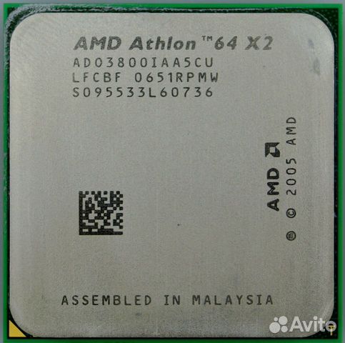 Процессор Amd Athlon 64 x2 3800+