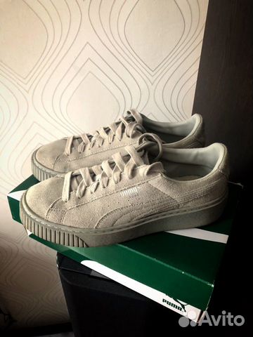 Кроссовки Puma оригинал basket platform