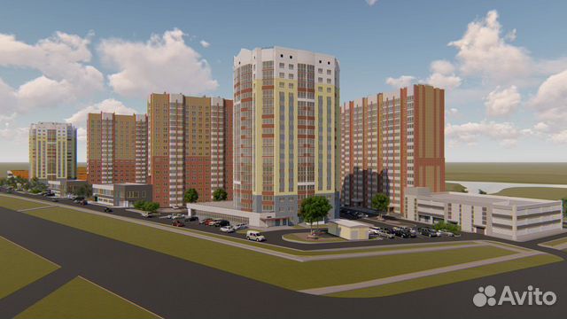 1-к квартира, 41.2 м², 2/17 эт.