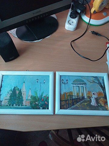 Картина написана маслом на холсте, Ярославский худ Картина написана маслом на холсте, Ярославский худ