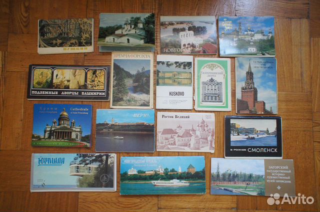 Наборы открыток