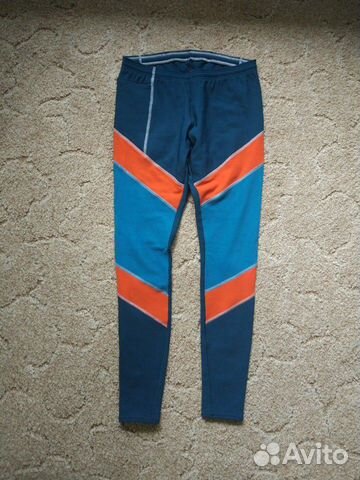 Тайтсы мужские для бега или лыж утепленные