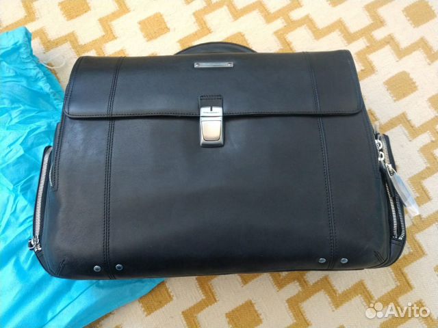 Портфель piquadro jazz organized briefcase, black Портфель piquadro jazz organized briefcase, black