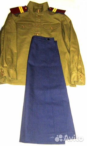 Форма женская мл.сержанта гб нквд обр.1943г