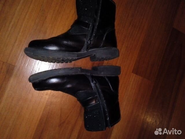 Сапоги осень - весна б/у 33 раз