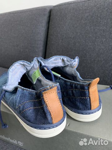 Слипоны-кеды джинсовые Timberland