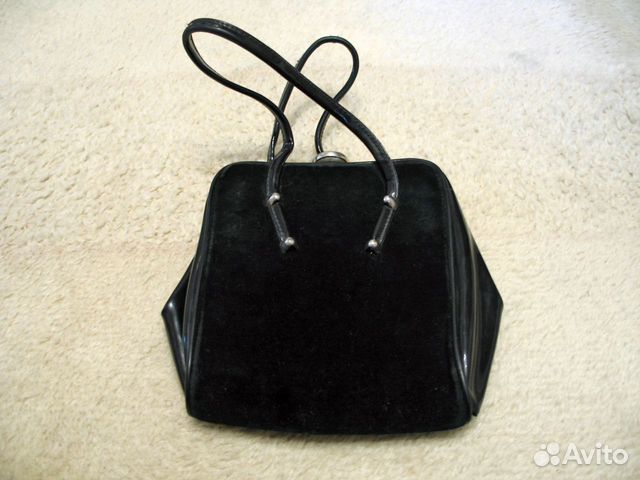 Сумочка дамская бархатная театральная советская