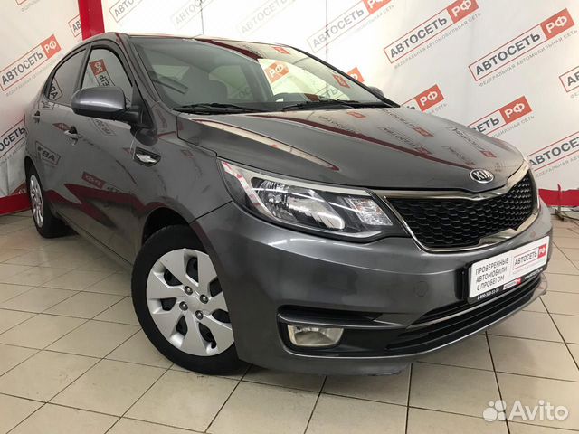 KIA Rio 1.6 AT, 2016, 43 367 км