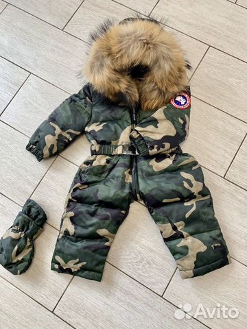 Детский слитный комбинезон Canada&Goose Детский слитный комбинезон Canada&Goose