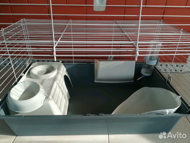 Большая клетка для кролика Большая клетка для кролика