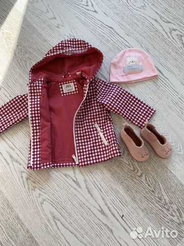 Дождевик Zara(92см), сапожки резиновые23 Дождевик Zara(92см), сапожки резиновые23