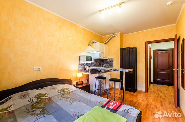 

Квартира-студия, 21 м², 1 кровать