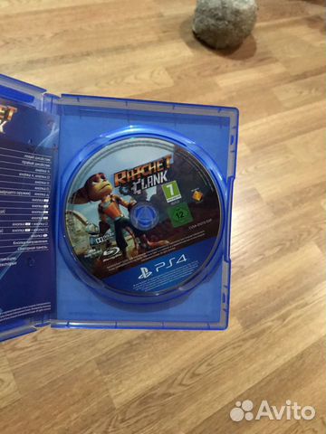 Диск игровой Ratchet & Clank на PlayStation 4