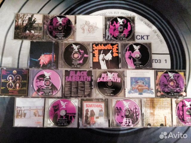 CD Коллекция английских изданий black sabbath CD Коллекция английских изданий black sabbath