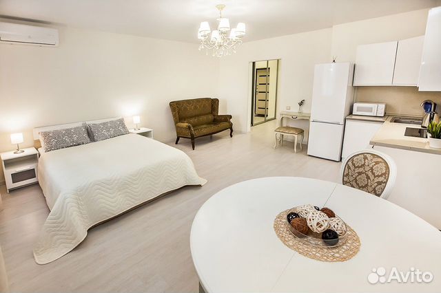 

Квартира-студия, 35 м², 1 кровать
