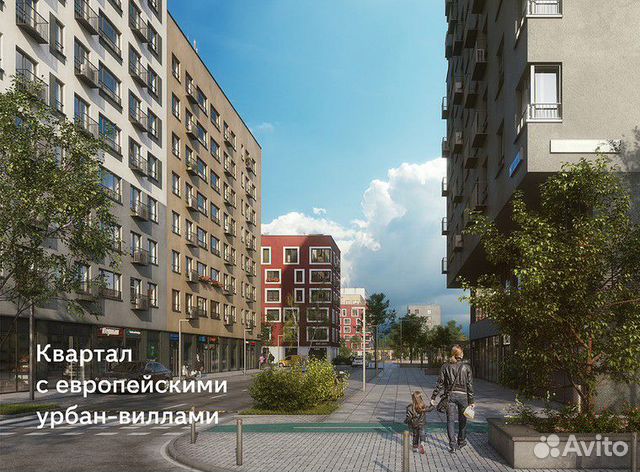 1-к квартира, 69 м², 1/10 эт.