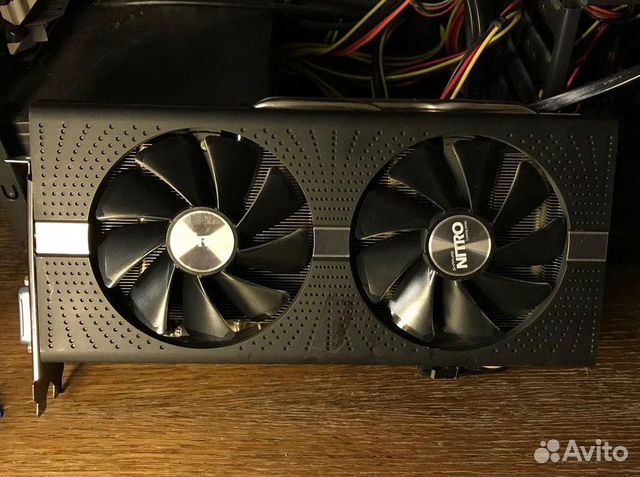 Видеокарта Sapphire Nitro+ RX 580 4gb