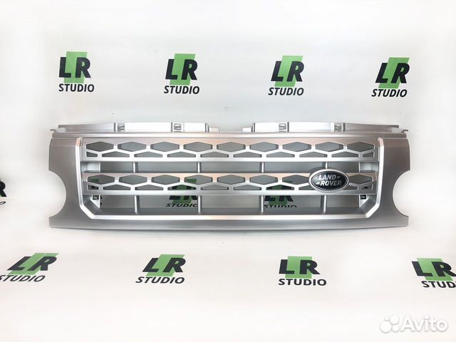 Решетка серая Land Rover Discovery 3 (стиль 2015) Решетка серая Land Rover Discovery 3 (стиль 2015)