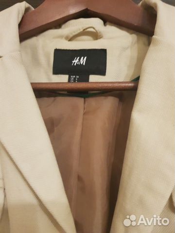 Жакет h&m слоновая кость Жакет h&m слоновая кость