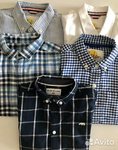 Набор Детских рубашек для мальчика 5 лет Набор Детских рубашек для мальчика 5 лет