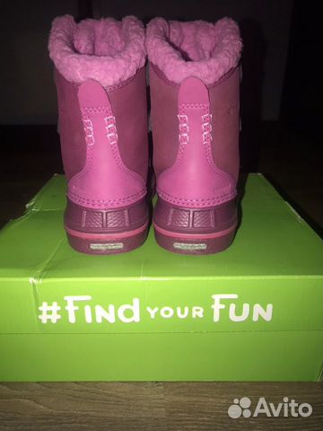 Сапоги зимние Crocs